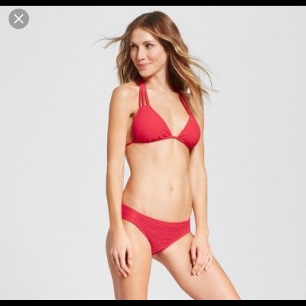 Red bikini